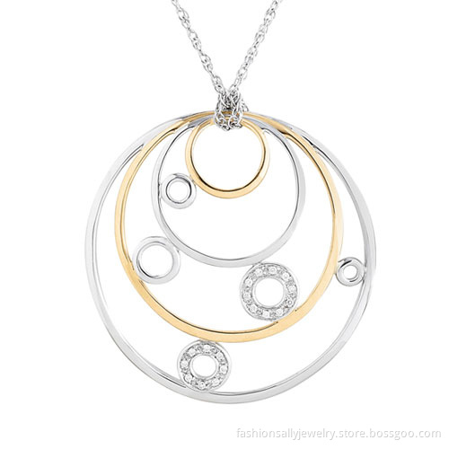 2014 Original Custom New Design Gold Plating Pendant, Sterling Silver Pendant